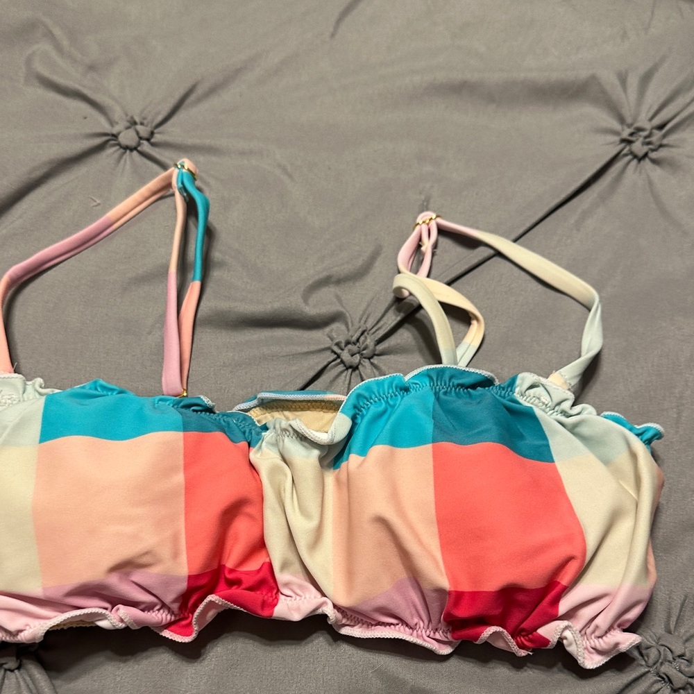 Nanamacs Multicolor Patchwork Bikini - image 5